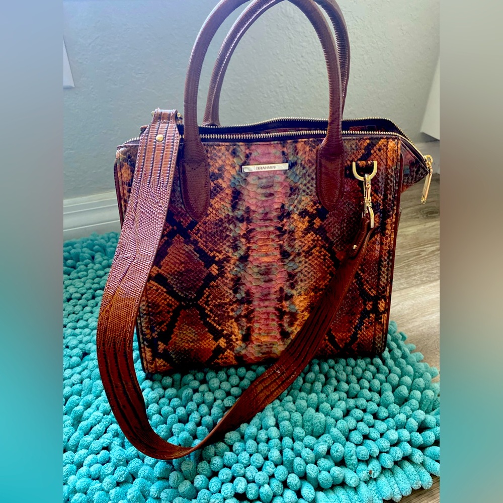 Brahmin Tote Purse with matching wallet